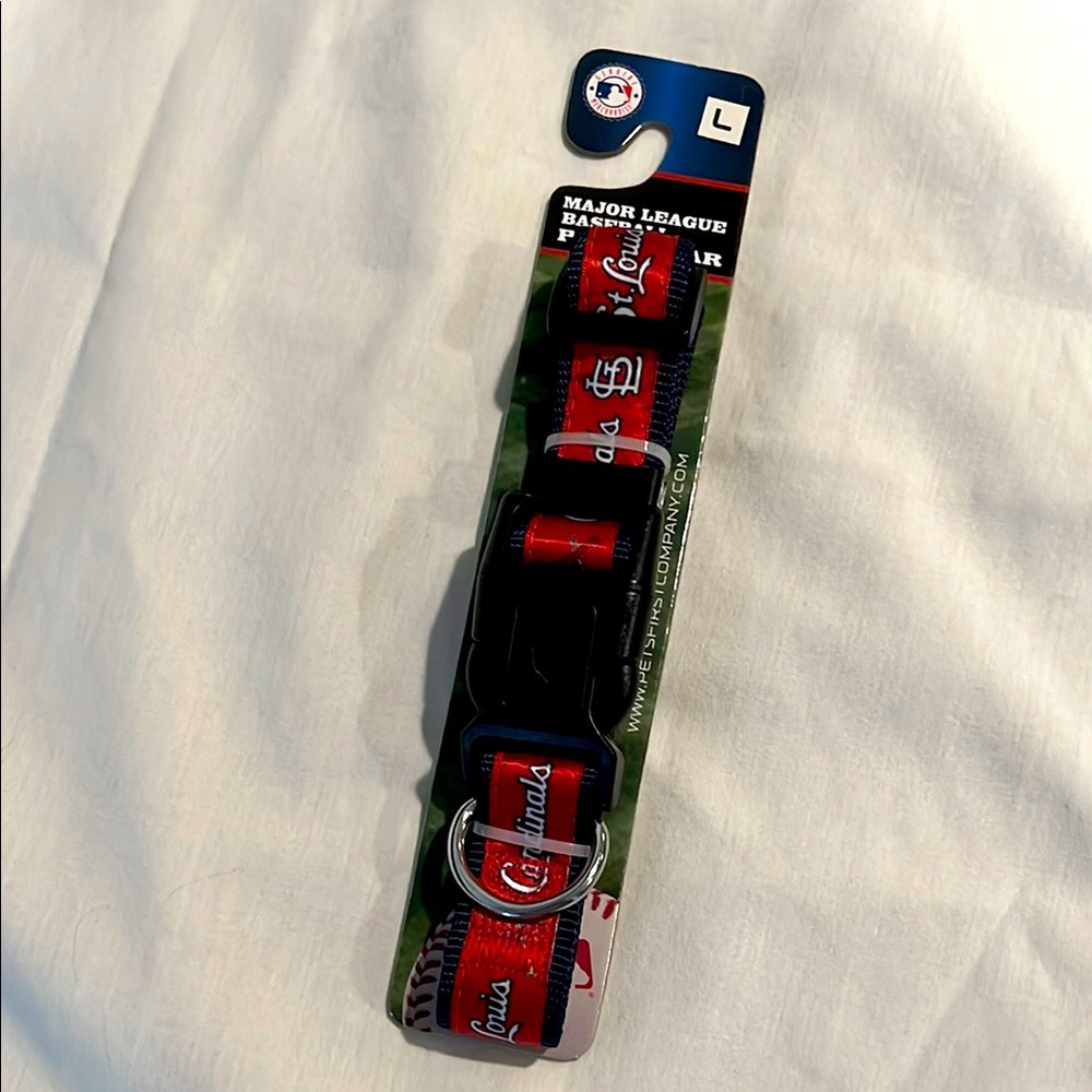 NWT St. Louis Cardinals Dog Collar